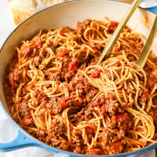 Spagehtti with Meat Sauce