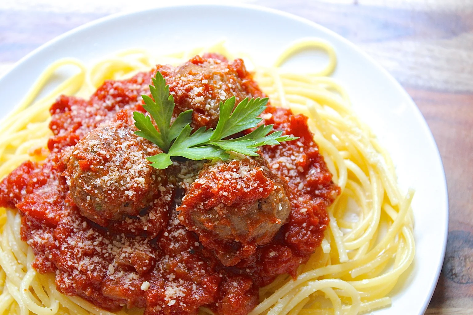 Spaghetti With Meatballs (Kids)