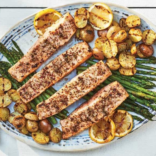 Tuscan Grilled Salmon